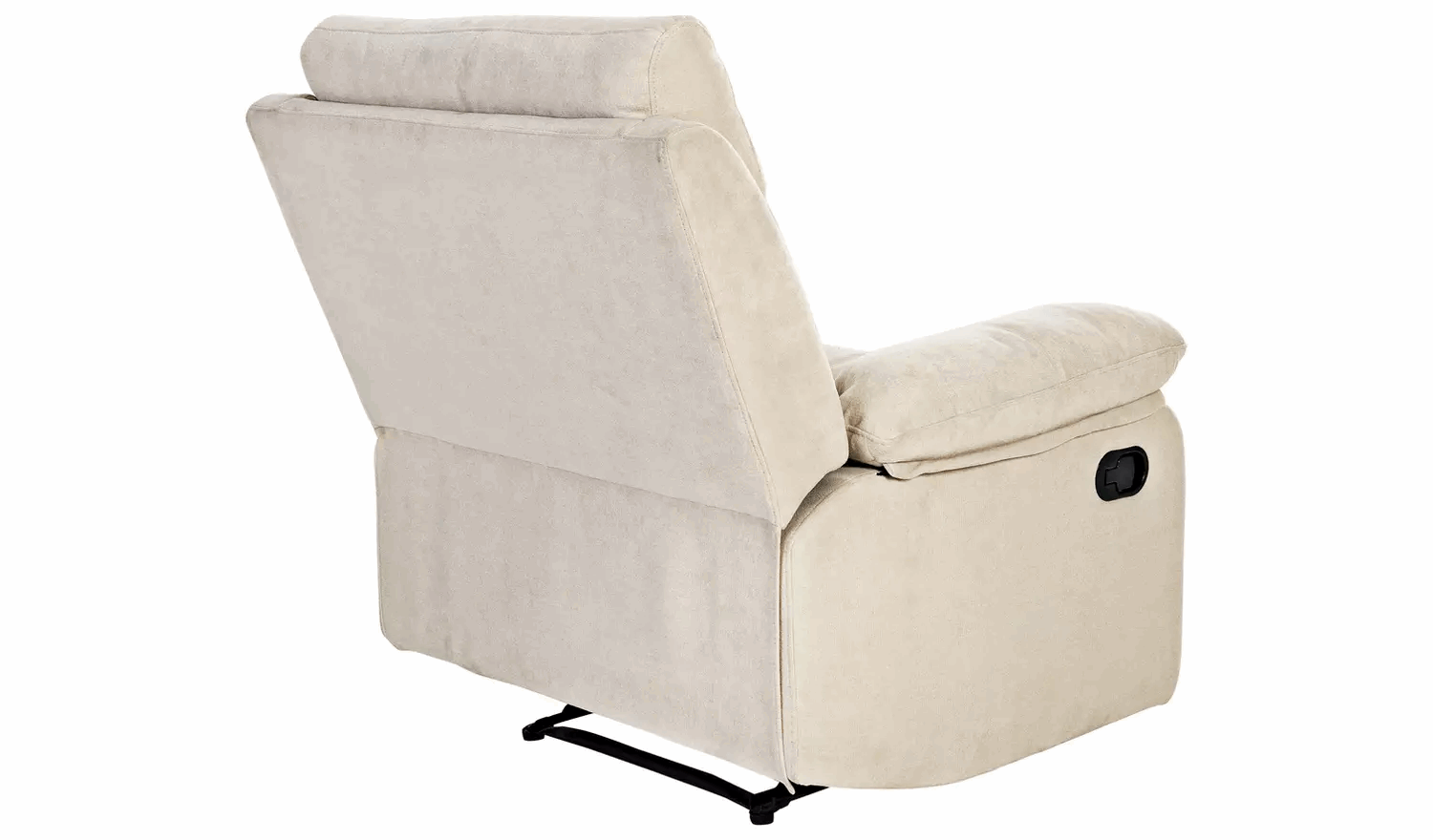 Home June Fabric Manual Recliner Chair - Natural