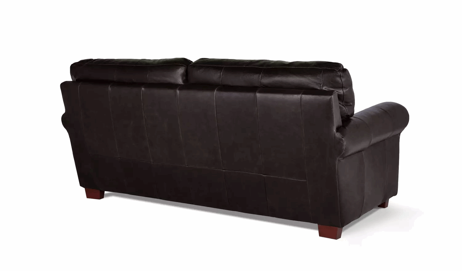 Habitat Salisbury 3 Seater Leather Sofa - Dark Brown(100% Leather)