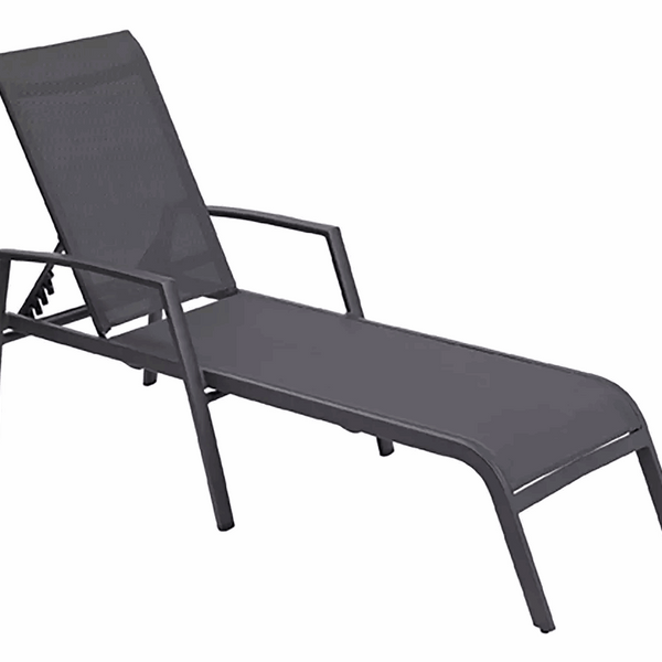 Pecan sun top lounger
