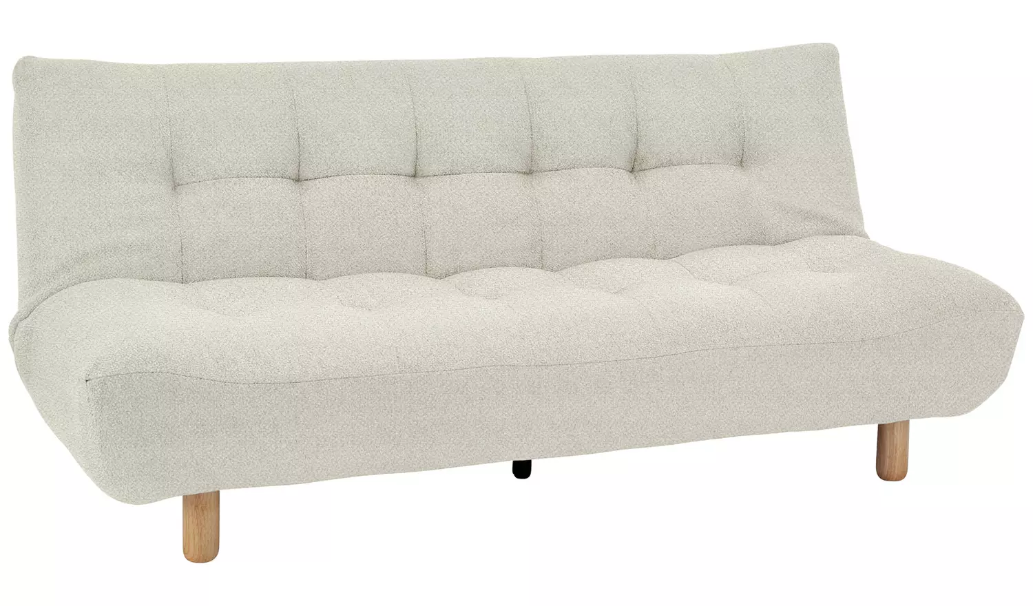 Habitat Kota 3 Seater Boucle Clic Clac Sofa Bed Cream