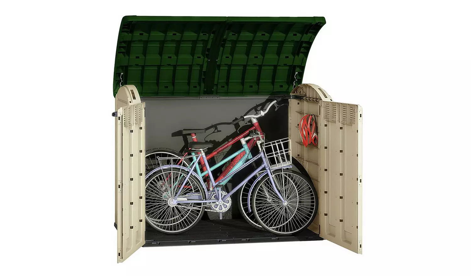 Keter Store It Out Ultra 2000L Bike Shed Beige Green