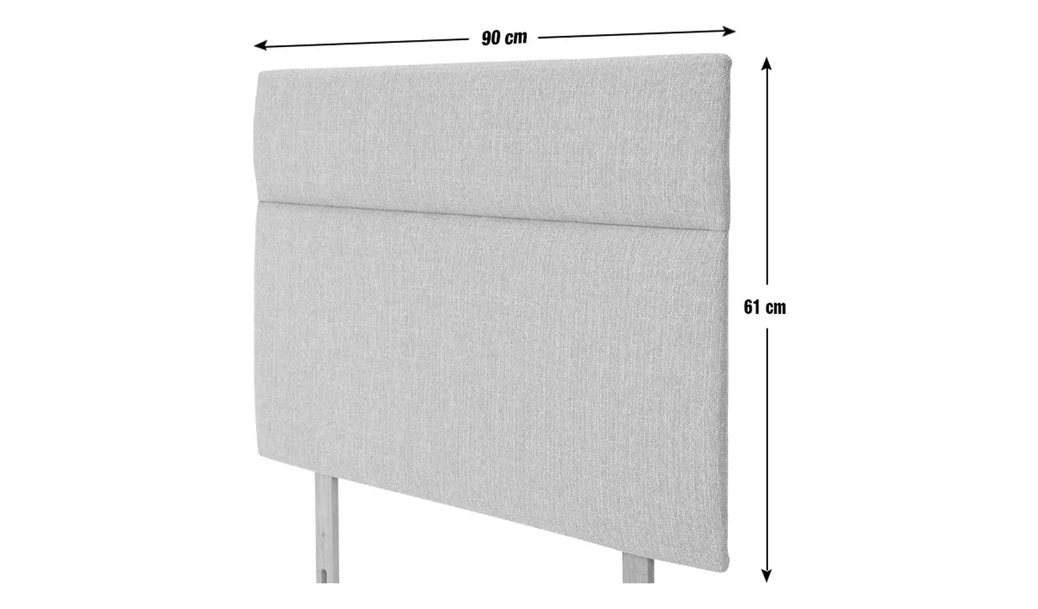 Winslow Grey Single Headboard